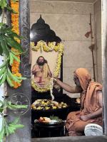 Pujana at HH Shrimat Parijnanashram Paduka Sannidhi, at SAT-Vittla